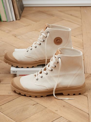 Baskets Authentique Mid Pataugas en toile coton bio - Cyrillus - Modalova