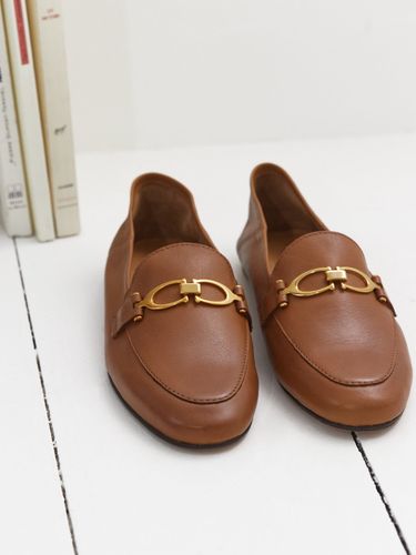 Mocassins bijou cuir femme - Cyrillus - Modalova