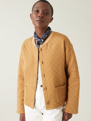 Veste cardigan effet matelassé - Cyrillus - Modalova