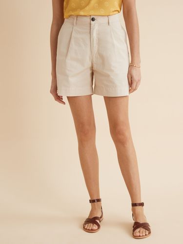 Short chino coton et lin femme - Cyrillus - Modalova