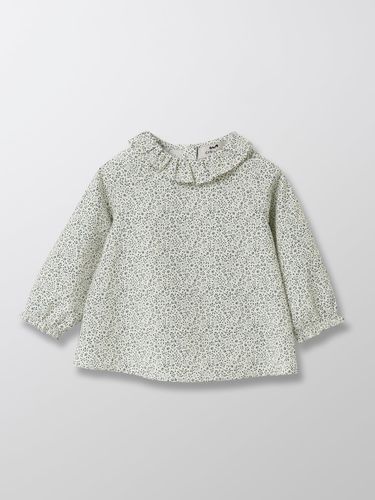 Blouse Bébé imprimé fleurs bleues - Cyrillus - Modalova