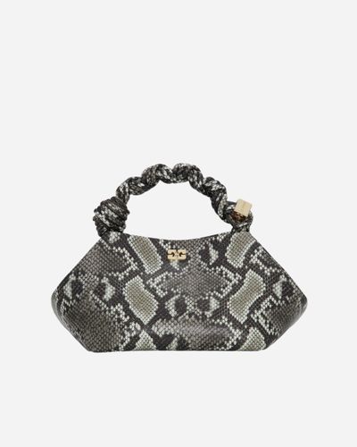 Bou Bag Small Snake ONE SIZE - Egret - Ganni - Modalova