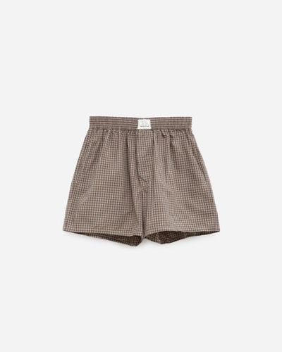 ERL Gingham Boxers Black XS - BLACK - ERL - Modalova