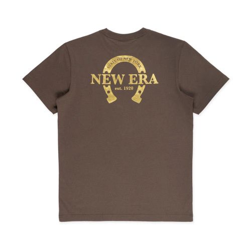 T-shirt New Era Year Of The Horse Marron unisex - New Era Cap - Modalova