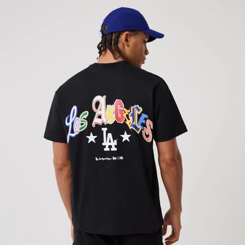T-shirt Word Art LA Dodgers MLB Noir unisex - New Era Cap - Modalova