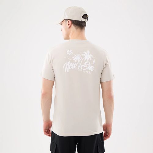 T-shirt New Era Resort Beige unisex - New Era Cap - Modalova