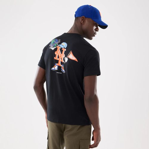 T-shirt New York Mets Cartoon MLB Noir unisex - New Era Cap - Modalova