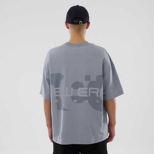 T-shirt Oversize New Era NEC Logo Gris unisex - New Era Cap - Modalova