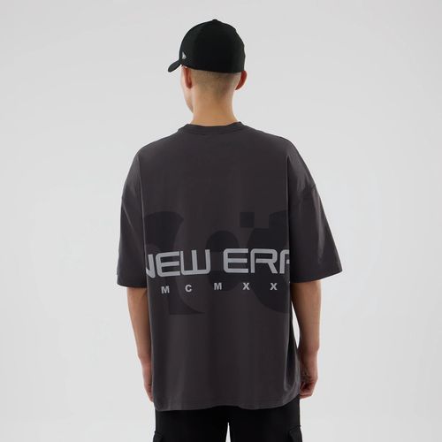 T-shirt Oversize New Era NEC Logo Noir unisex - New Era Cap - Modalova