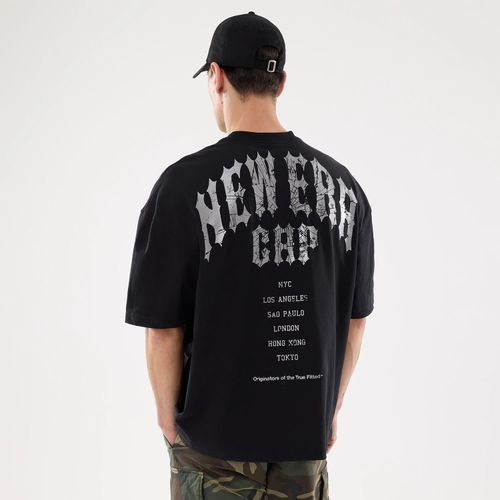 T-shirt Oversize New Era Street Archived Noir unisex - New Era Cap - Modalova