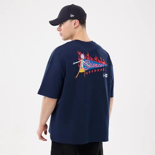 T-shirt Rick And Morty Bleu unisex - New Era Cap - Modalova