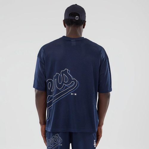 T-shirt oversize en mesh Mix League LA Dodgers MLB bleu unisex - New Era Cap - Modalova