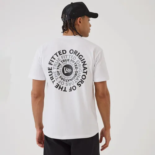 T-shirt New Era Circle blanc unisex - New Era Cap - Modalova
