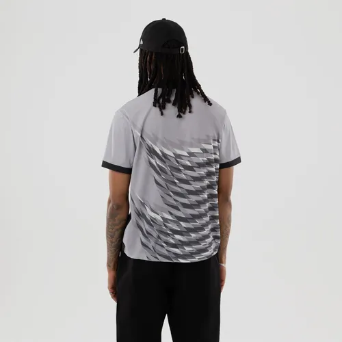 T-shirt Polo New Era Grid Gris unisex - New Era Cap - Modalova