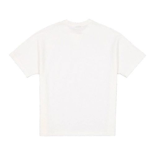 T-shirt New Era Label Seersucker Crème unisex - New Era Cap - Modalova
