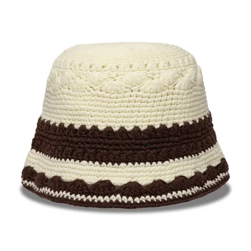 Bob New Era Crochet Border Explorer Blanc unisex - New Era Cap - Modalova