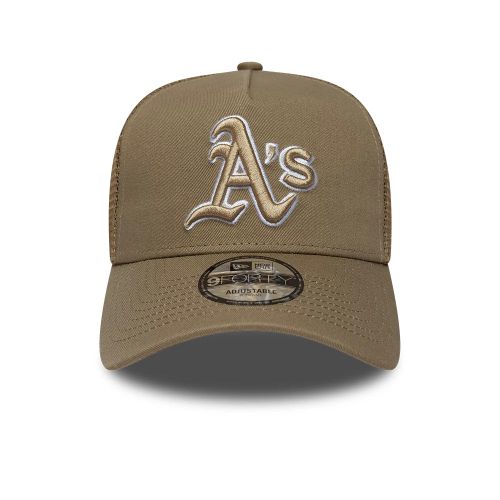 Casquette 9FORTY A-Frame Trucker Athletics MLB Patch Vert foncé unisex - New Era Cap - Modalova