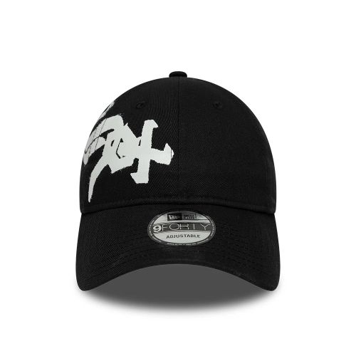 Casquette 9FORTY Chicago White Sox MLB Spray Paint Noir unisex - New Era Cap - Modalova