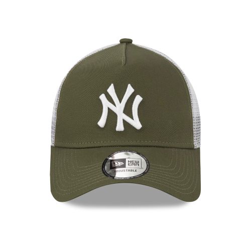 Casquette camionneur A-Frame des New York Yankees en kaki unisex - New Era Cap - Modalova