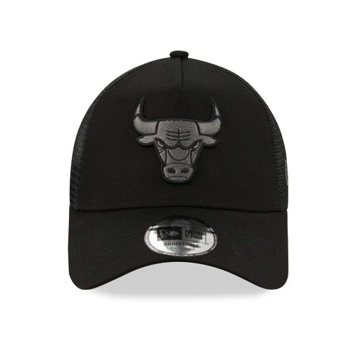Casquette A-Frame Trucker Chicago Bulls Tonal Noir unisex - New Era Cap - Modalova