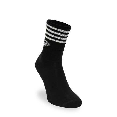 Chaussettes Noires - Lot de 3 - New Era Stripe unisex - New Era Cap - Modalova