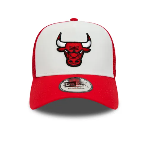 Casquette A-Frame Trucker Chicago Bulls Team Colour Rouge unisex - UK NewEraCap - Modalova