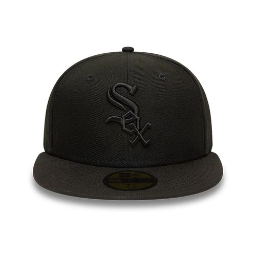 Casquette 59FIFTY Fitted Chicago White Sox MLB Black on Black unisex - New Era Cap - Modalova