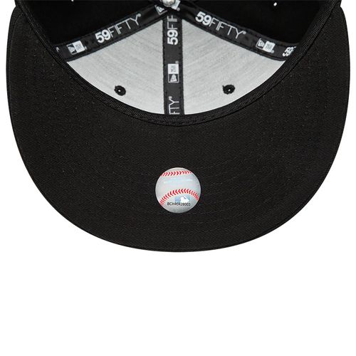 Casquette 59FIFTY Fitted Chicago White Sox MLB Black on Black unisex - New Era Cap - Modalova