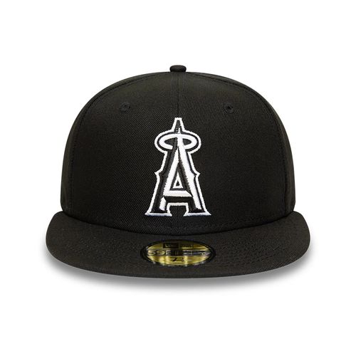 Casquette Anaheim Angels MLB noire et blanche 59FIFTY ajustée unisex - New Era Cap - Modalova