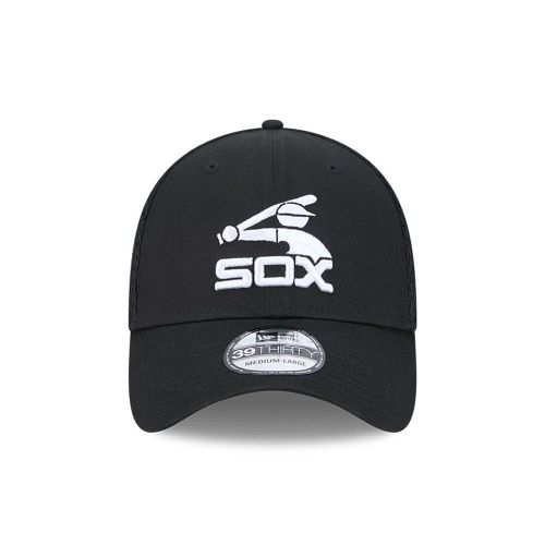 Casquette 39THIRTY Stretch Fit Chicago White Sox MLB Evergreen Noir unisex - New Era Cap - Modalova