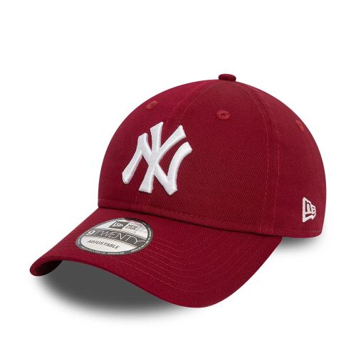 Casquette ajustable New York Yankees League Essential en rouge foncé 9TWENTY unisex - New Era Cap - Modalova