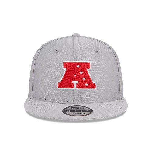 Casquette 9FIFTY Snapback NFL Pro Bowl 2025 AFC Logo Gris unisex - New Era Cap - Modalova