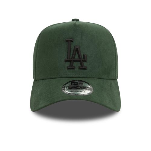 Casquette 9FORTY E-Frame LA Dodgers Faux Suede Vert Foncé unisex - New Era Cap - Modalova
