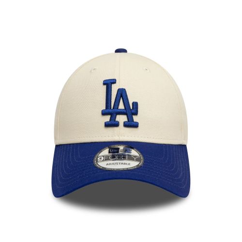 Casquette 9FORTY Adjustable LA Dodgers Colour Block Crème unisex - New Era Cap - Modalova