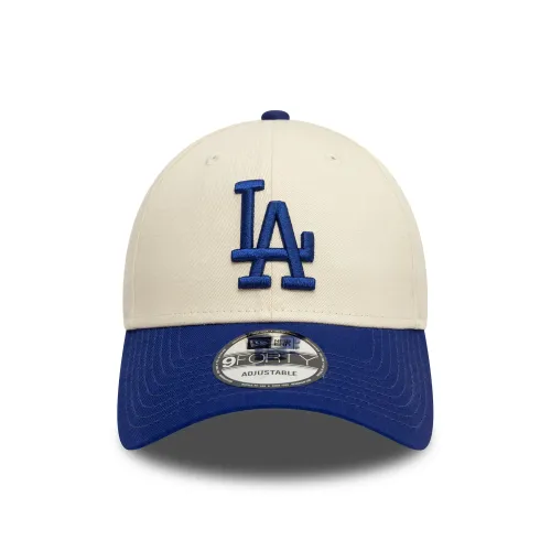 Casquette 9FORTY Adjustable LA Dodgers Colour Block Crème unisex - New Era Cap - Modalova