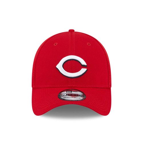 Casquette 39THIRTY Stretch Fit Evergreen Cincinnati Reds MLB Rouge unisex - New Era Cap - Modalova