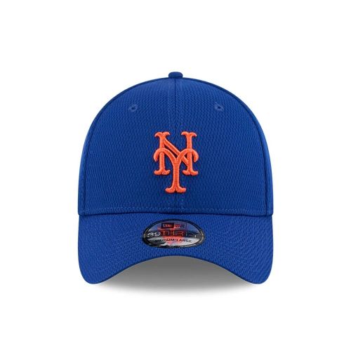 Casquette 39THIRTY Stretch Fit Evergreen New York Mets MLB Bleu unisex - New Era Cap - Modalova