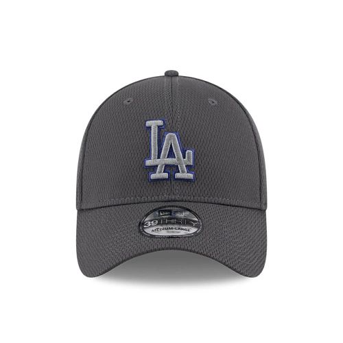 Casquette 39THIRTY Stretch Fit Evergreen LA Dodgers MLB Gris Foncé unisex - New Era Cap - Modalova