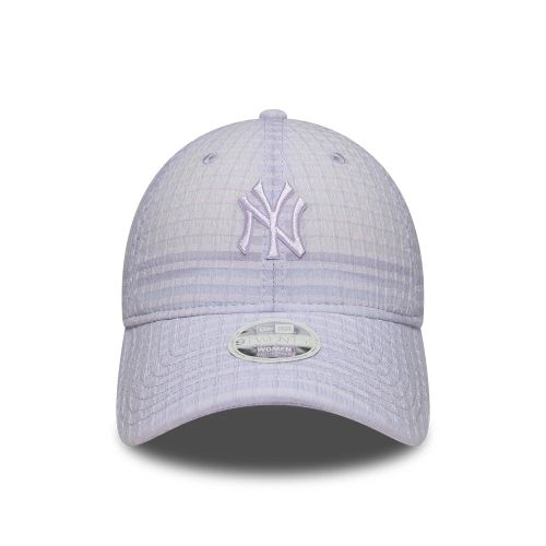 Casquette Femme 9TWENTY Seersucker New York Yankees MLB Violet Pastel unisex - New Era Cap - Modalova
