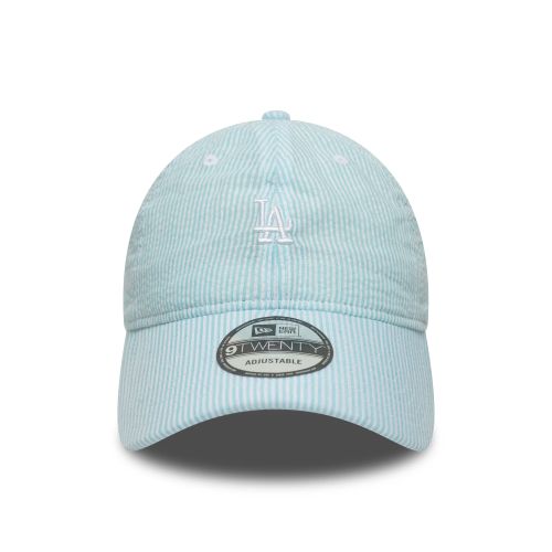 Casquette 9TWENTY LA Dodgers MLB Seersucker Bleu Pastel unisex - New Era Cap - Modalova