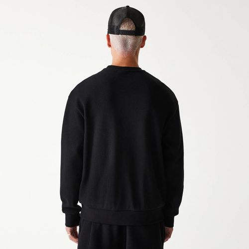Pull Oversize New Era Waffle Noir unisex - New Era Cap - Modalova