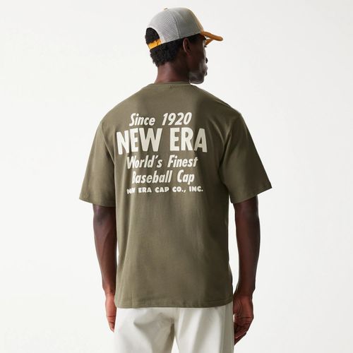 T-shirt Oversize New Era Graphic Vert unisex - New Era Cap - Modalova