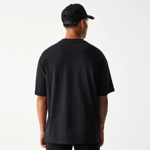 T-shirt Oversize New Era Crest Noir unisex - New Era Cap - Modalova