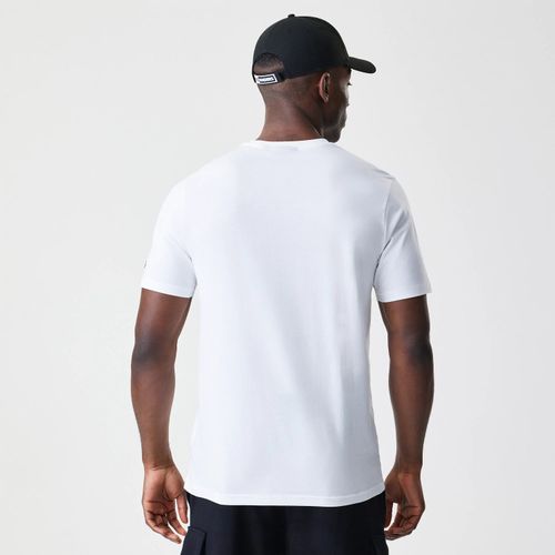 T-Shirt Las Vegas Raiders NFL Stack Arch Logo Blanc unisex - New Era Cap - Modalova