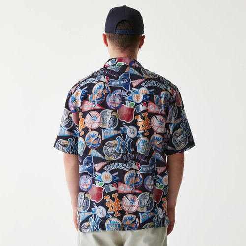Chemise Short-Sleeve All Over Print MLB Subway Series unisex - New Era Cap - Modalova