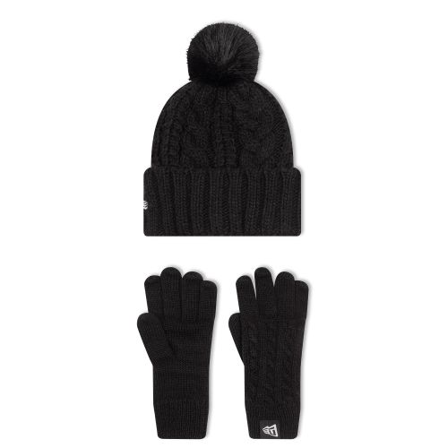 Ensemble bonnet et gants Enfant New York Yankees MLB Noir unisex - New Era Cap - Modalova