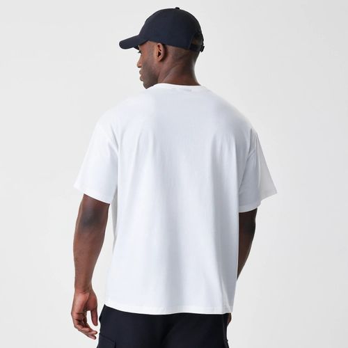 T-shirt Oversize Chicago Bulls NBA Outline Graphic Blanc unisex - New Era Cap - Modalova