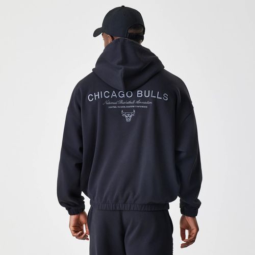 Veste à capuche Oversize Chicago Bulls NBA Linear Noir unisex - New Era Cap - Modalova