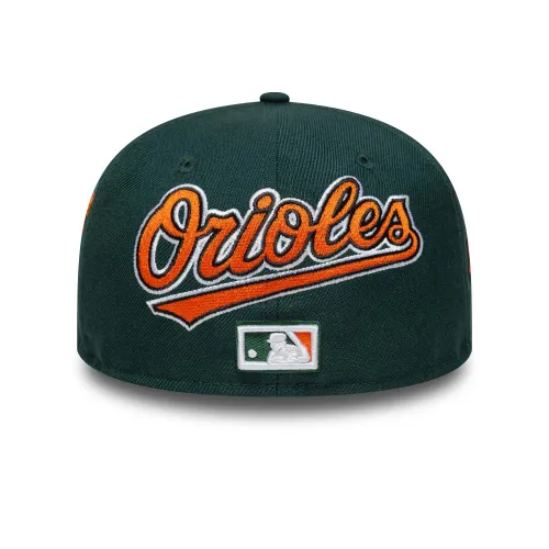 Casquette 59FIFTY Fitted Baltimore Orioles MLB Vert foncé unisex - New Era Cap - Modalova