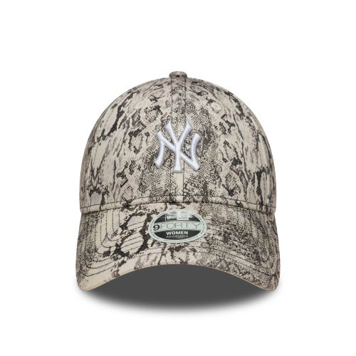 Casquette Femme 9FORTY New York Yankees MLB Snake Gris unisex - New Era Cap - Modalova